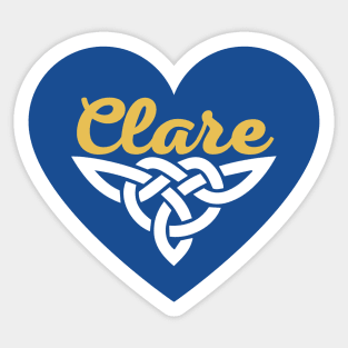 Clare, Celtic Irish Sticker